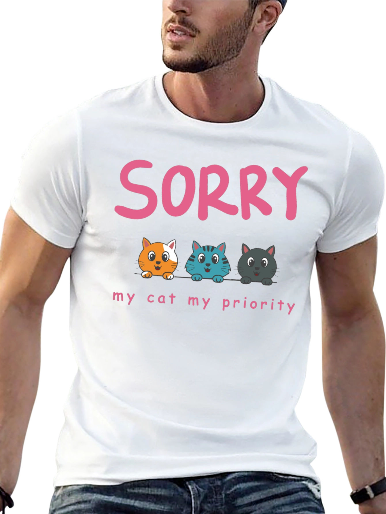Sorry My Cat My Priority T-Shirt