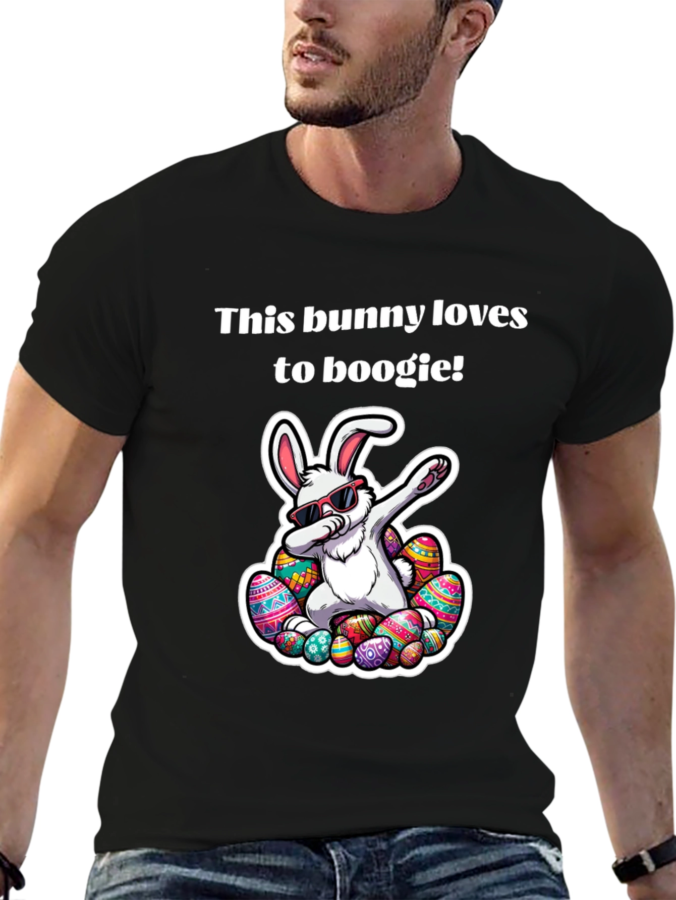Boogie Bunny Easter T-Shirt