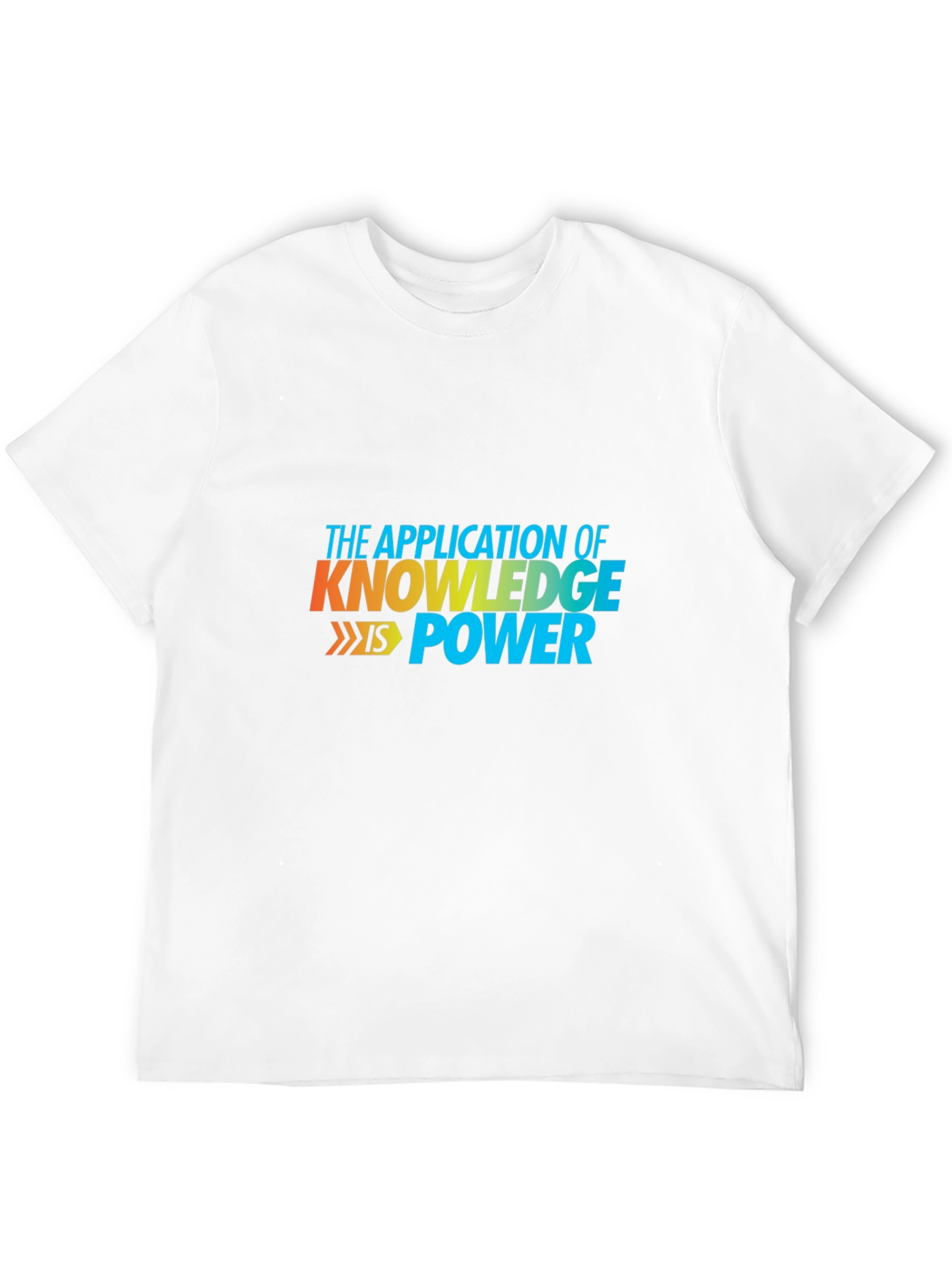 Knowledge is Power Graphic Tee - Black