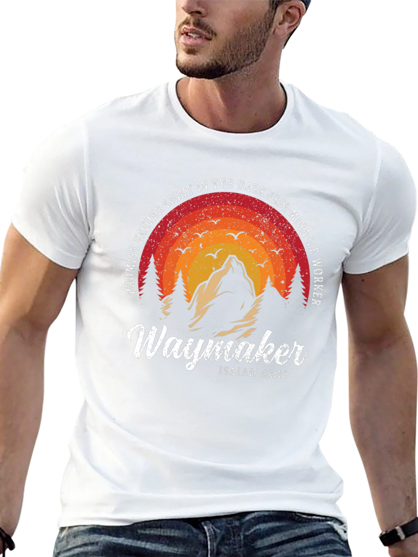 Waymaker Graphic T-Shirt Christian Tee