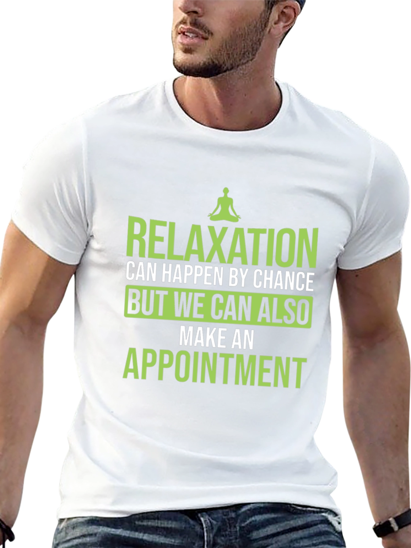 Relaxation Appointment T-Shirt - Comfortable Black Tee