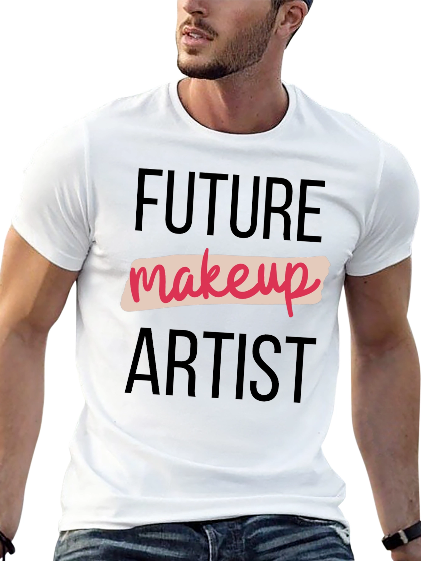 Future Makeup Artist Black Graphic Tee
