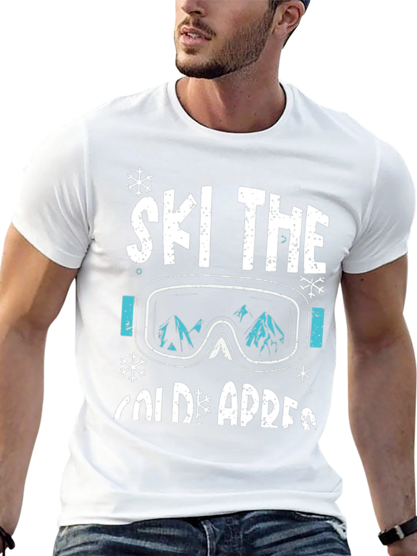 Ski the Cold Après Ski Goggles Graphic Tee
