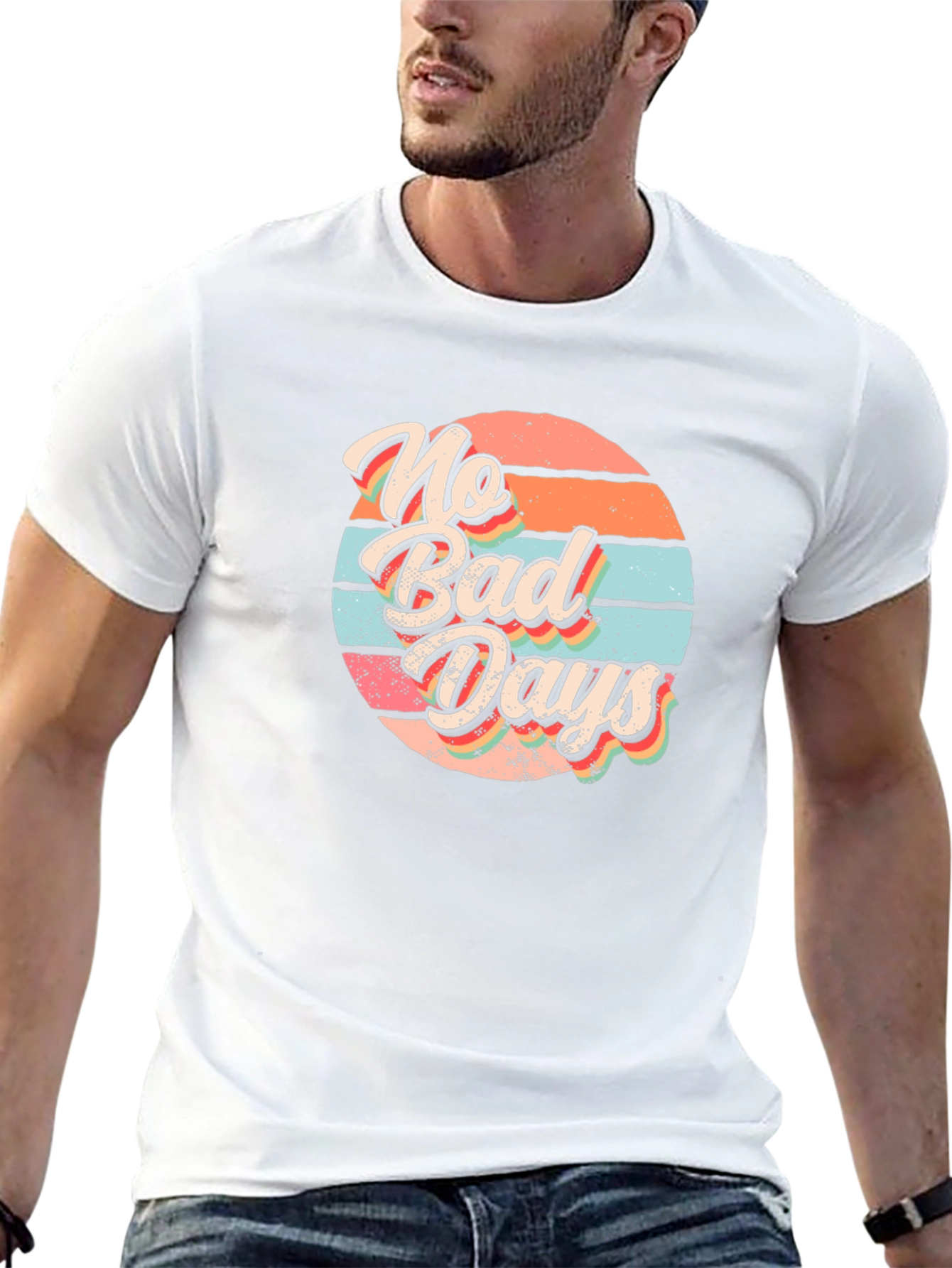 No Bad Days Retro Graphic Tee