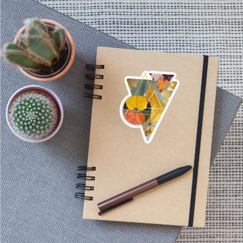 Abstract art clourfull leaves art design