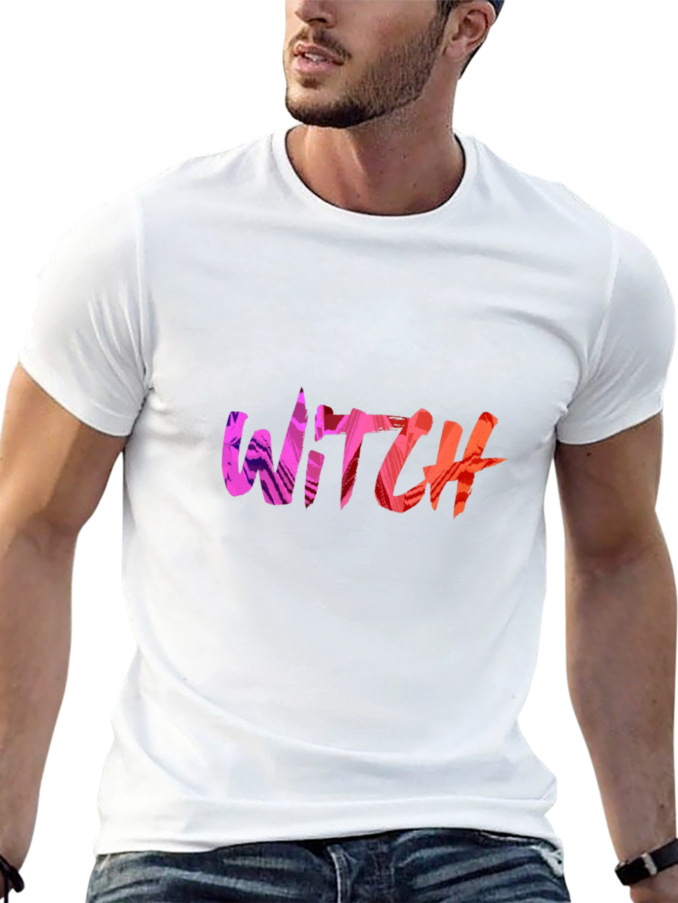 Witch Graphic Black T-Shirt