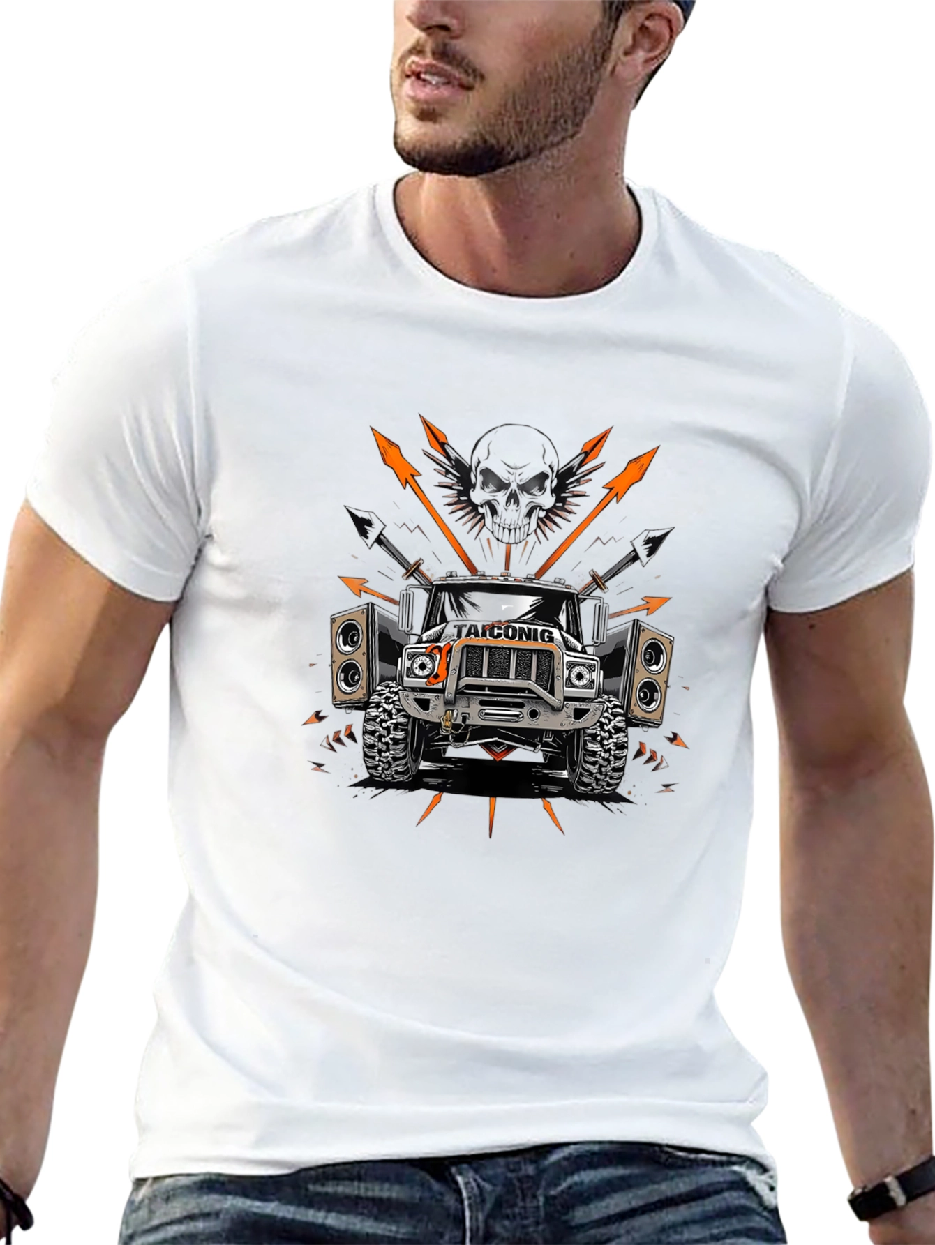 AICONIG Off-Road Graphic Tee - Black