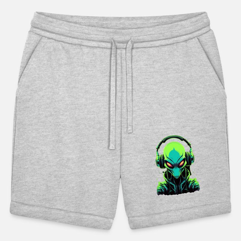 Alien with Headphones Alien DJ Music