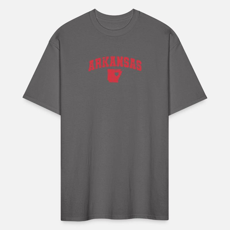 Arkansas Map with Heart USA America