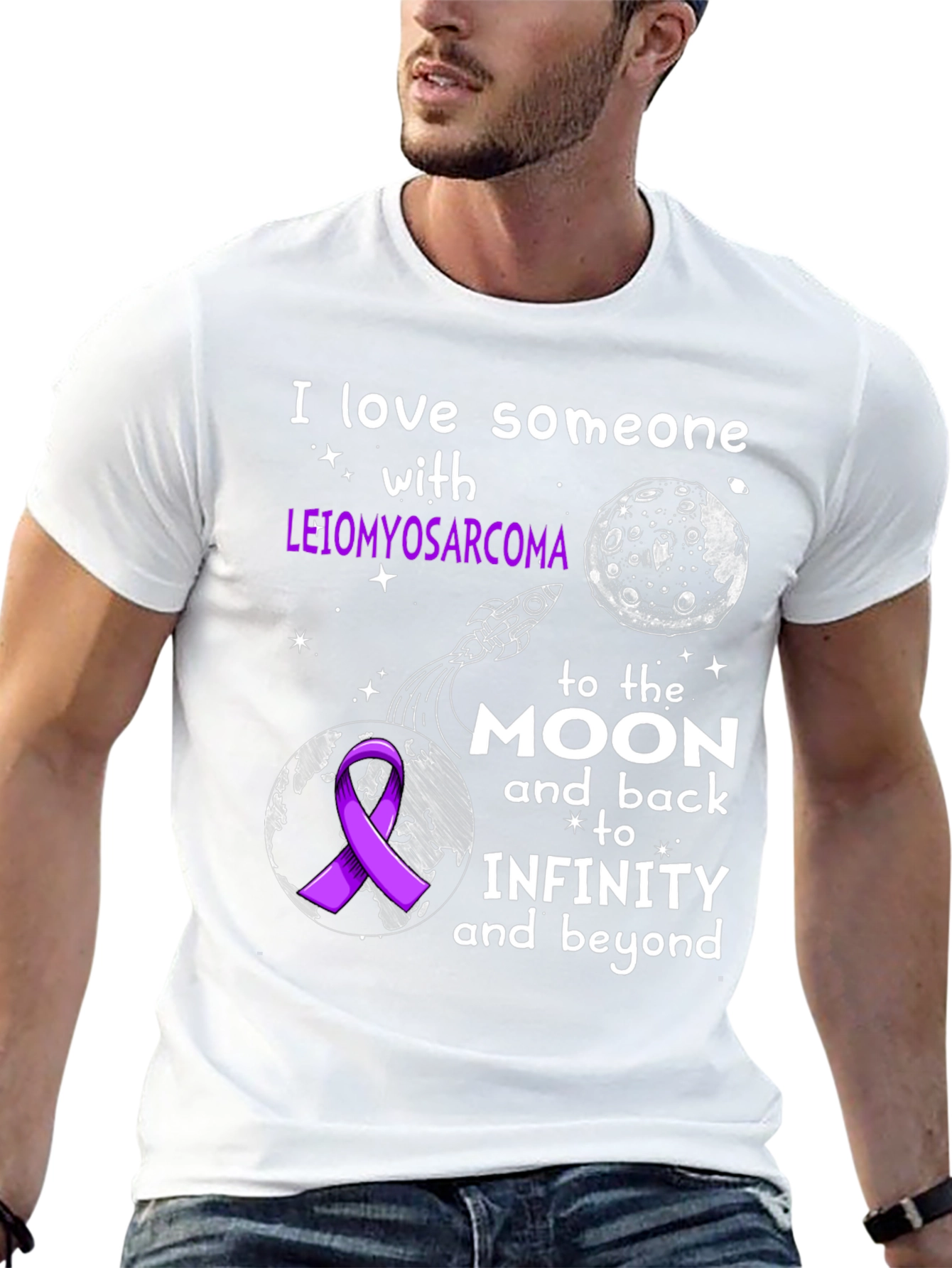 Leimyosarcoma Awareness T-Shirt: I Love Someone