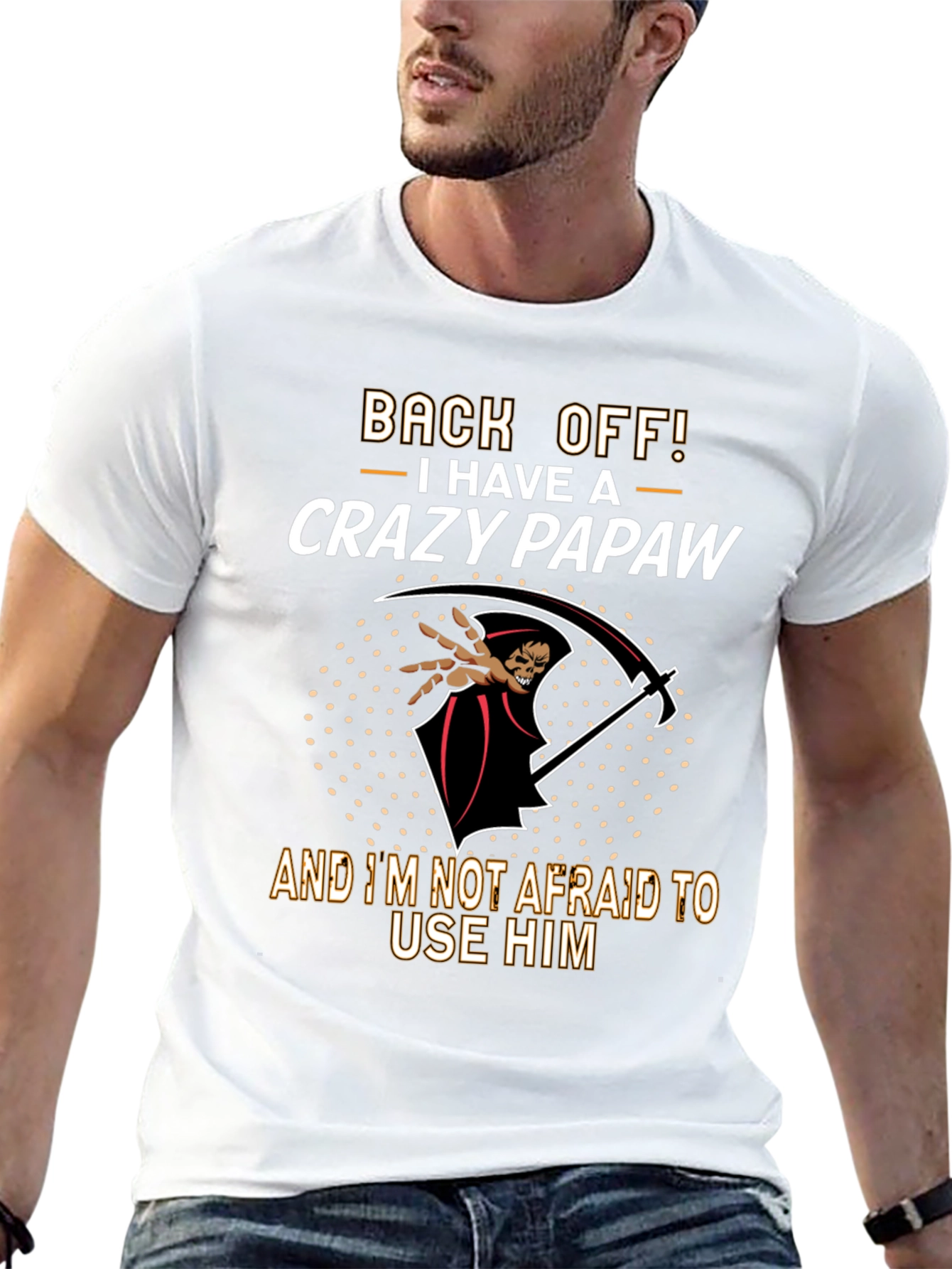Crazy Papaw T-Shirt - Back Off!