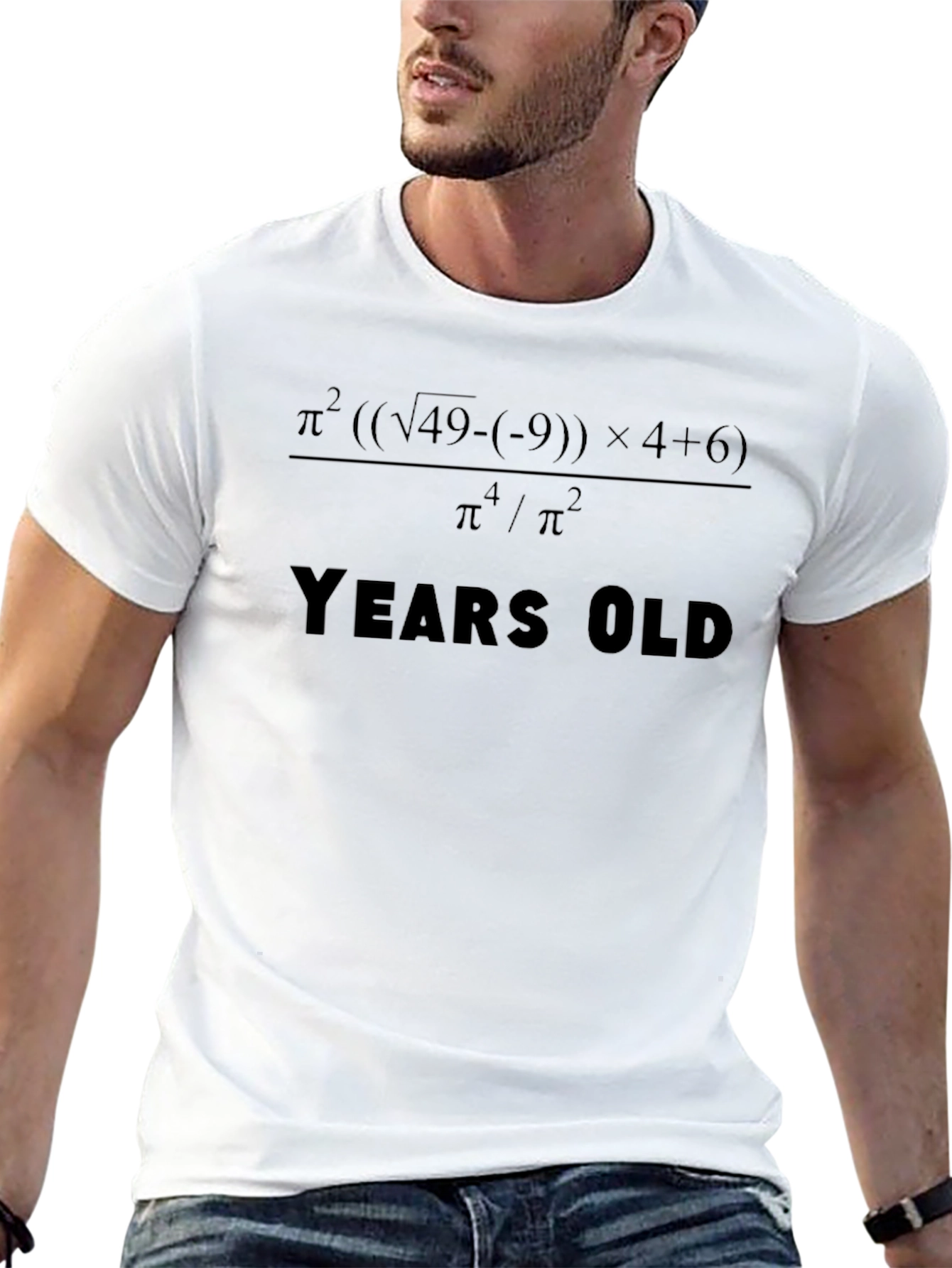 Math Equation Years Old T-Shirt