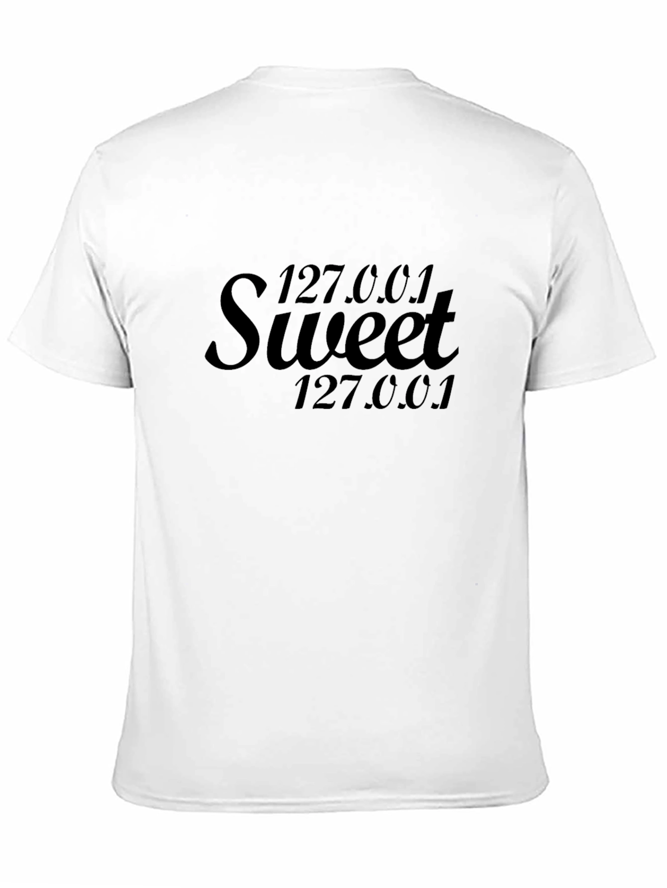 127.0.0.1 Sweet T-Shirt - Black