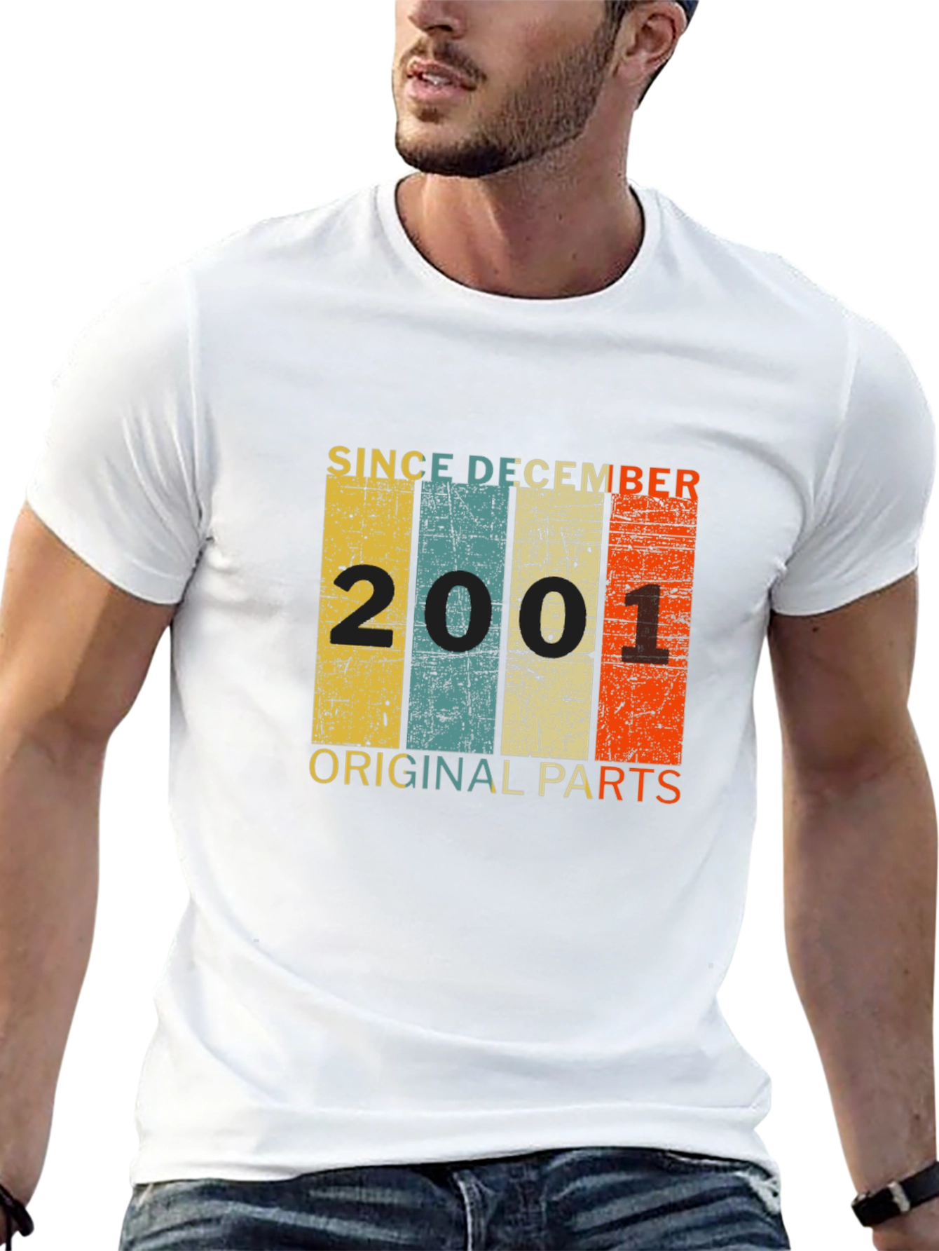 Since December 2001 Original Parts T-Shirt