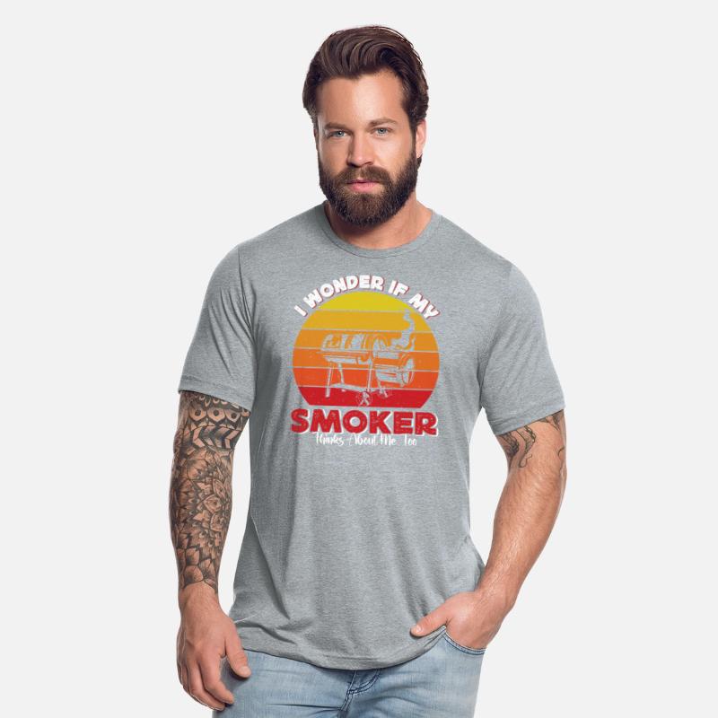 BBQ Party I WONDER IF MY SMOKER THINKS ABOUT ME