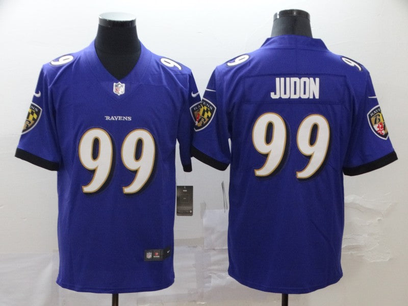 Men's Baltimore Ravens Matthew Judon #99 Purple Game Jerseys