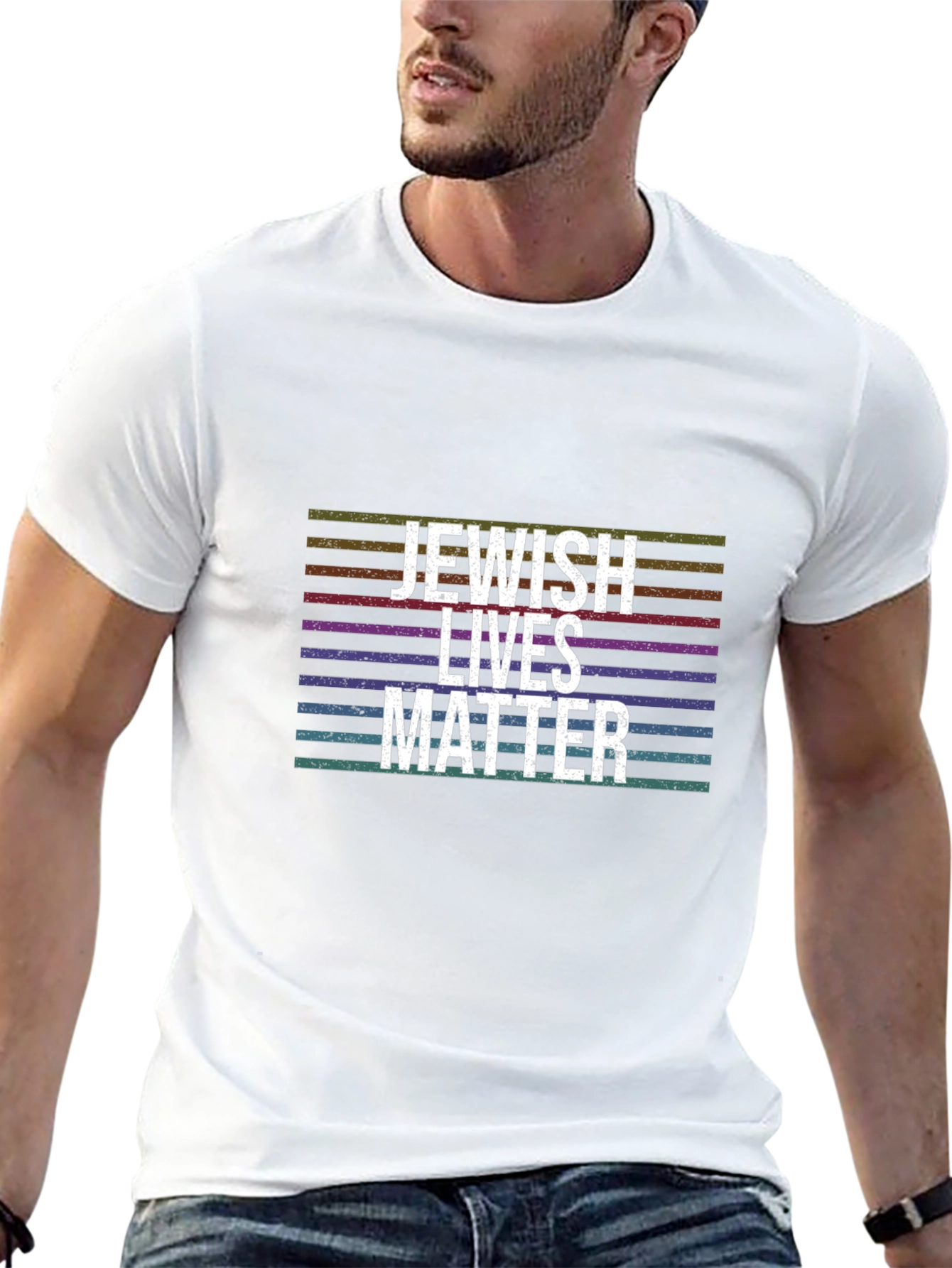 Jewish Lives Matter T-Shirt - Retro Style