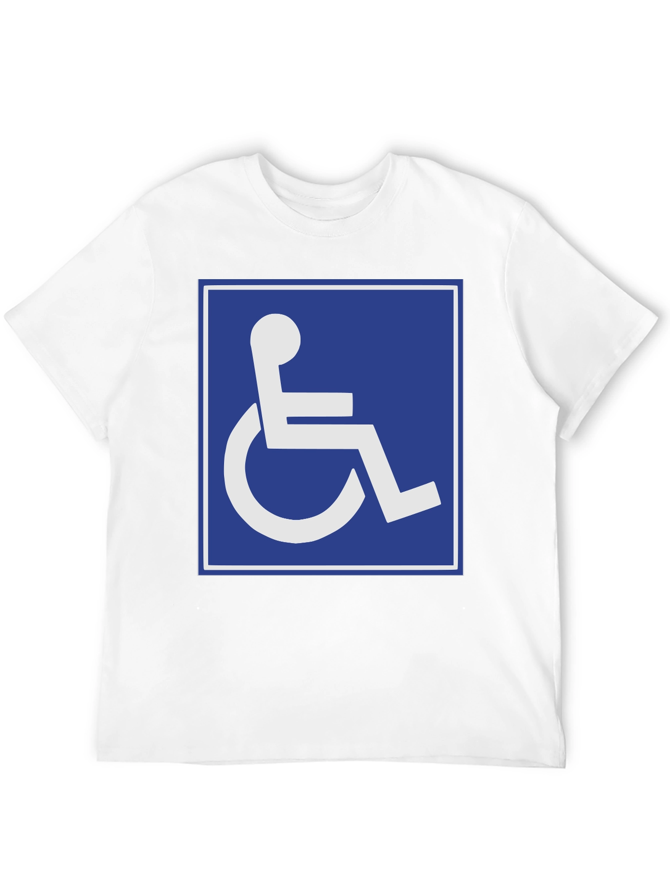 Handicap Symbol Graphic Tee - Bold Statement