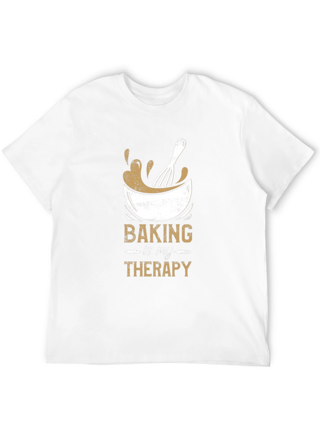 Baking Is My Therapy T-Shirt Baker Gift