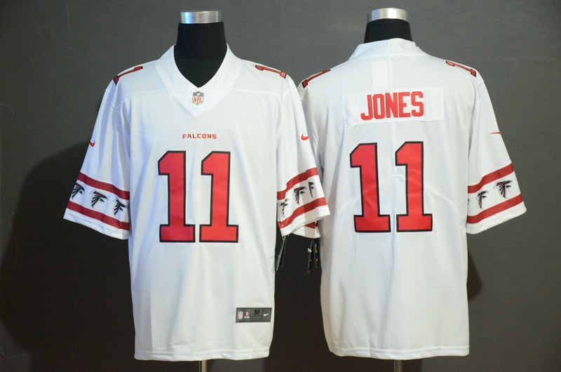 Men's Atlanta Falcons Julio Jones #11 White Authentic Game Jerseys