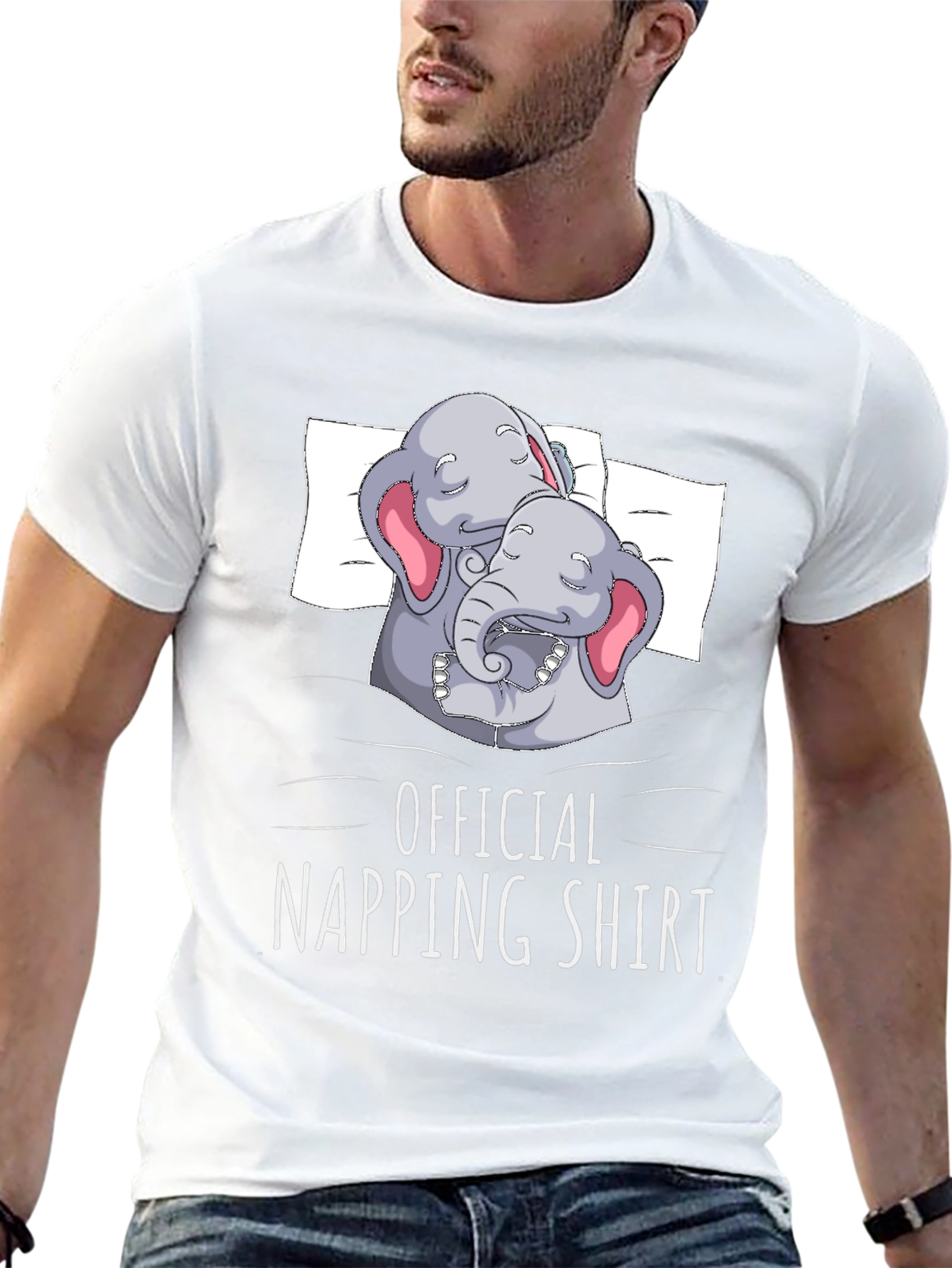Official Napping Shirt - Elephant Graphic Tee