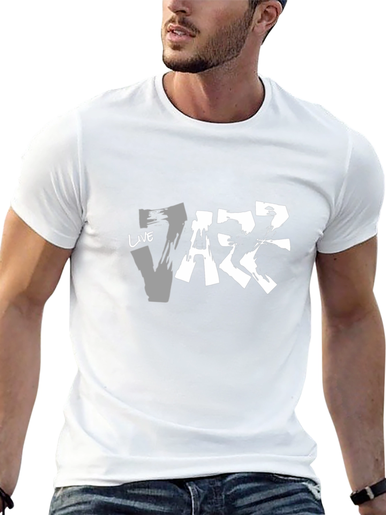 Live Jazz Graphic Tee - Stylish & Comfortable