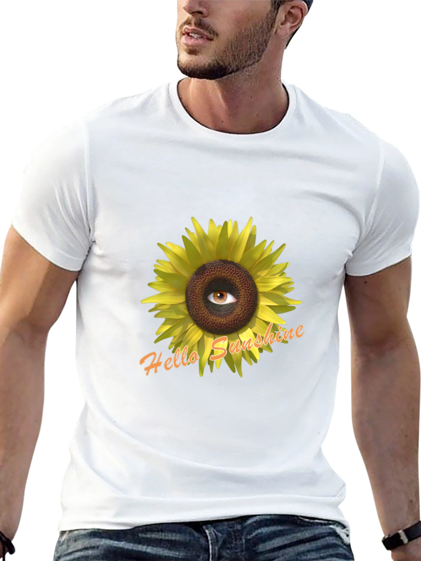 Eye See You Sunflower Graphic Tee