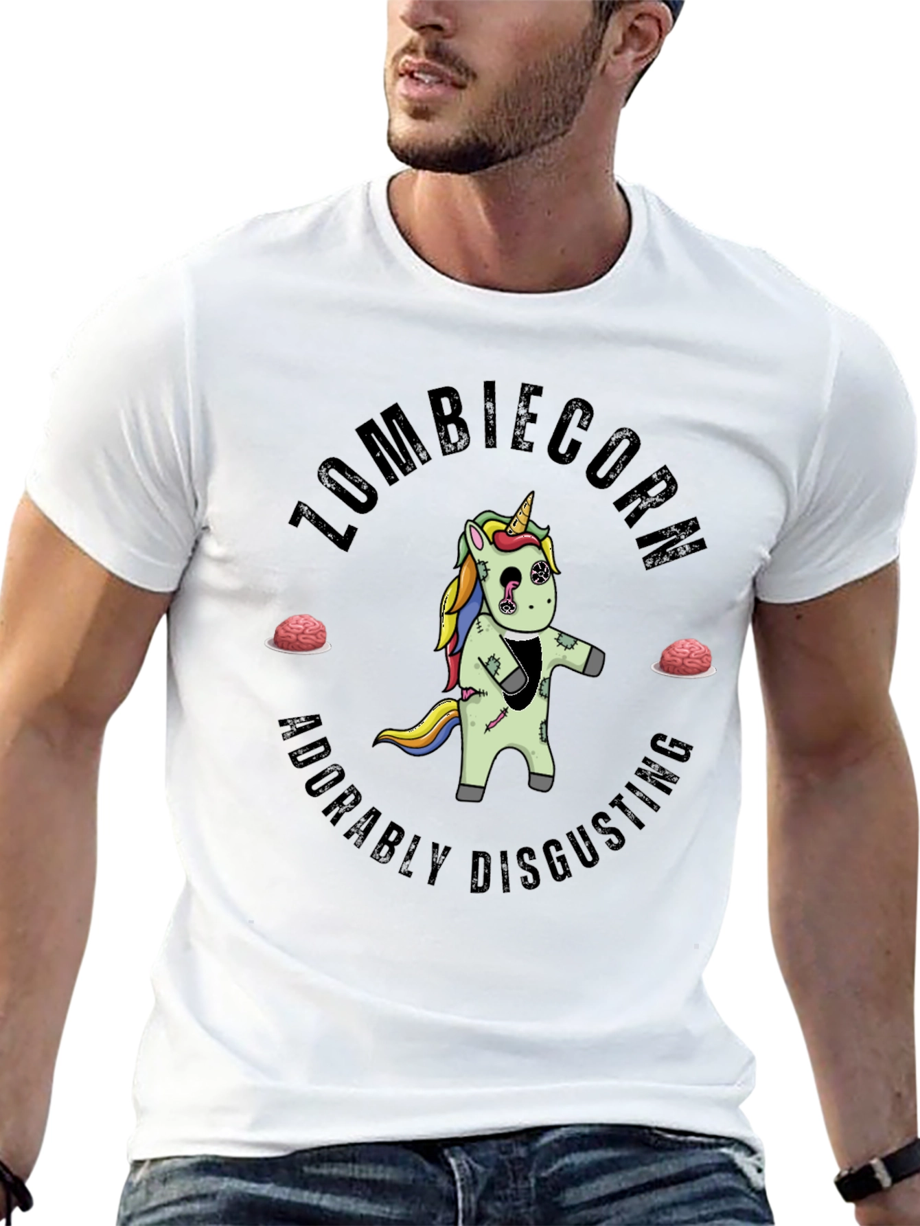 Zombiecorn Adorably Disgusting Graphic Tee