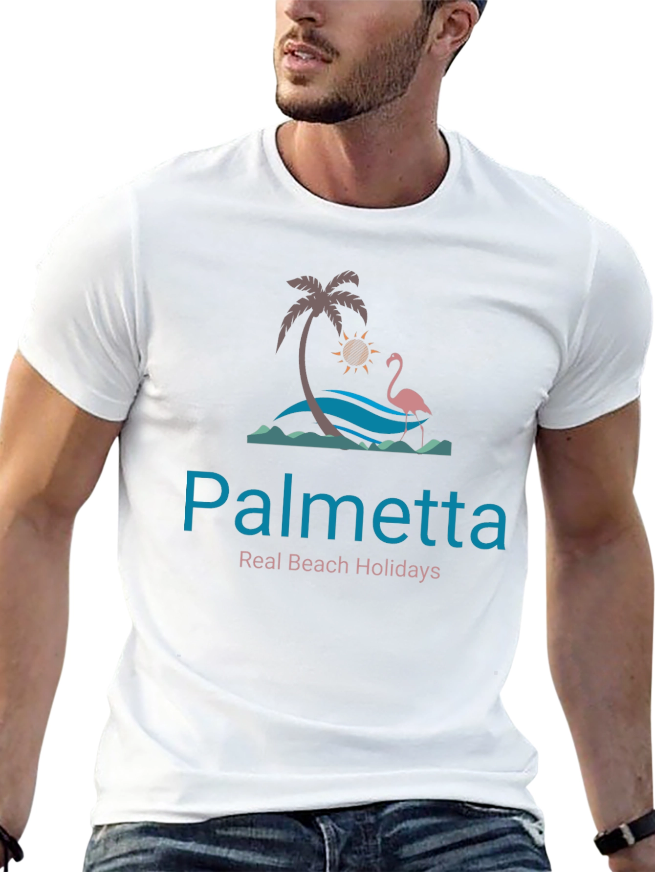 Palmetto Real Beach Holidays Graphic Tee