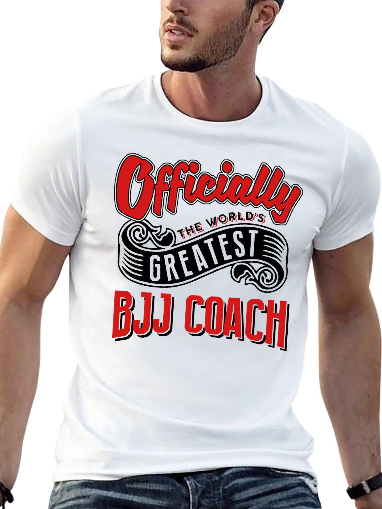 Officially the Worlds Greatest BJJ Coach T-Shirt