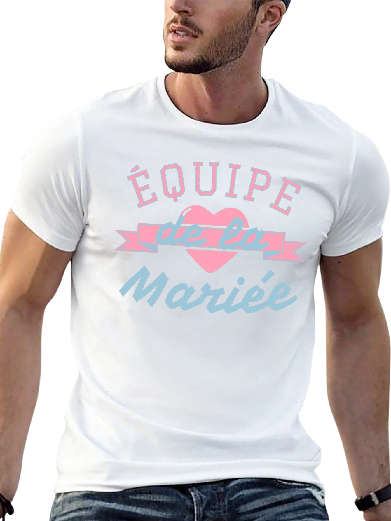 Equipe de la Mariee T-Shirt Black Crew Neck