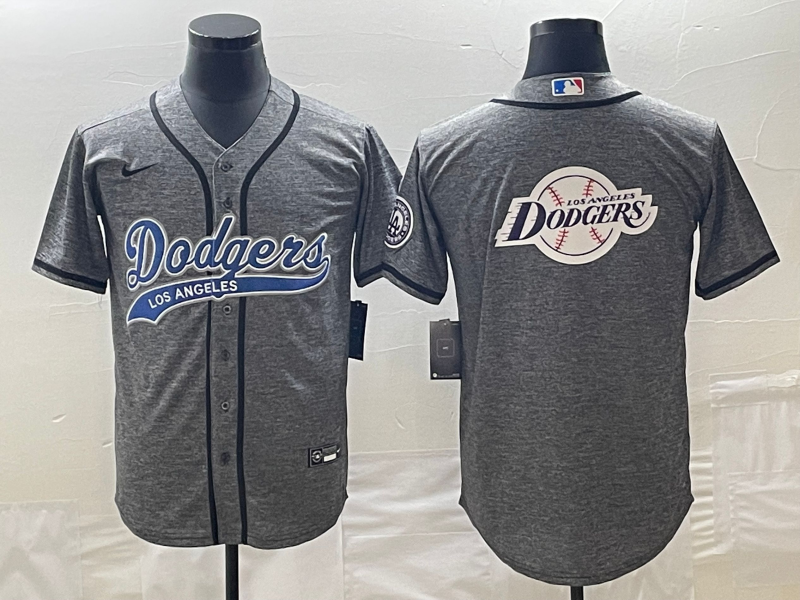 Men's Los Angeles Dodgers Gray Joint Edition Player Jerseys