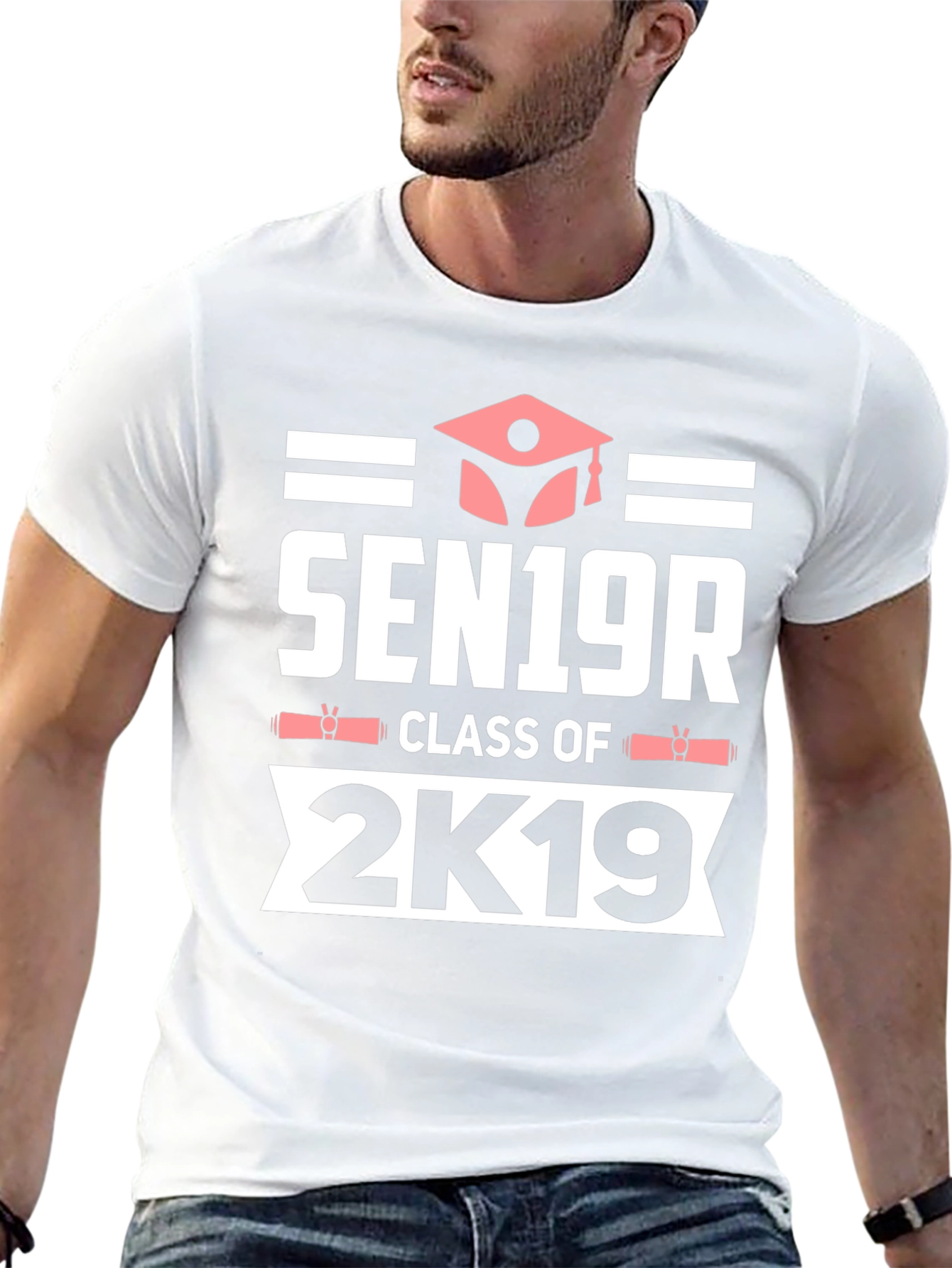 Senior Class of 2K19 Black T-Shirt