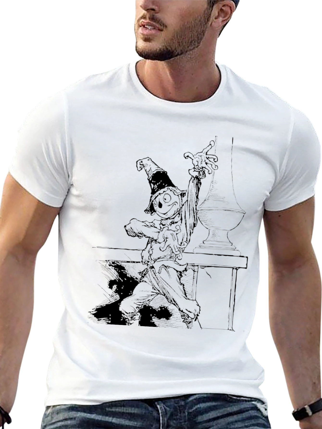 Scarecrow Graphic Tee - Wizard of Oz Inspired