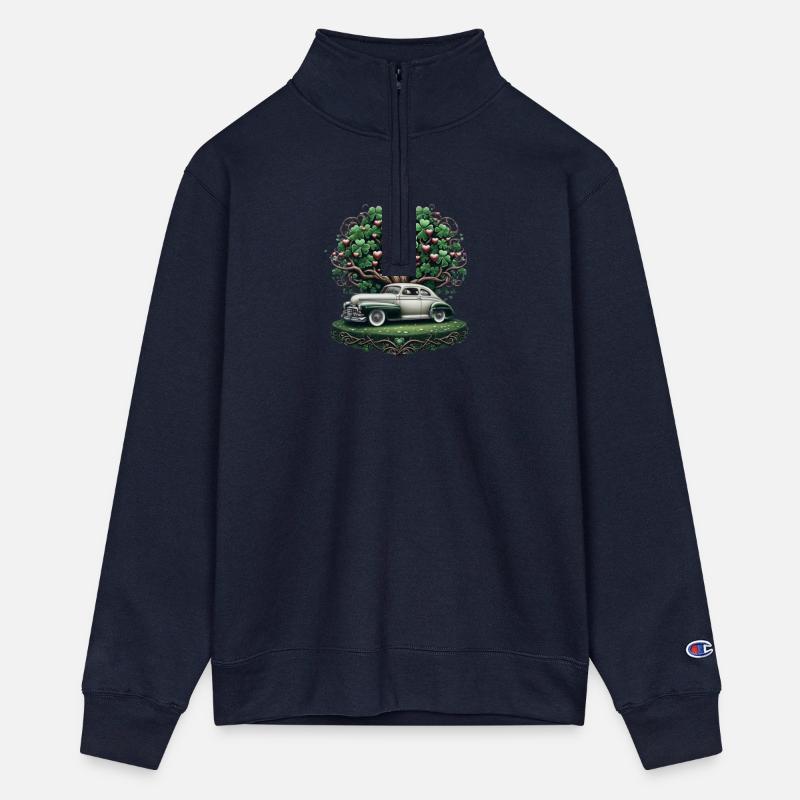 Clover with Vintage Car, Vintage Love