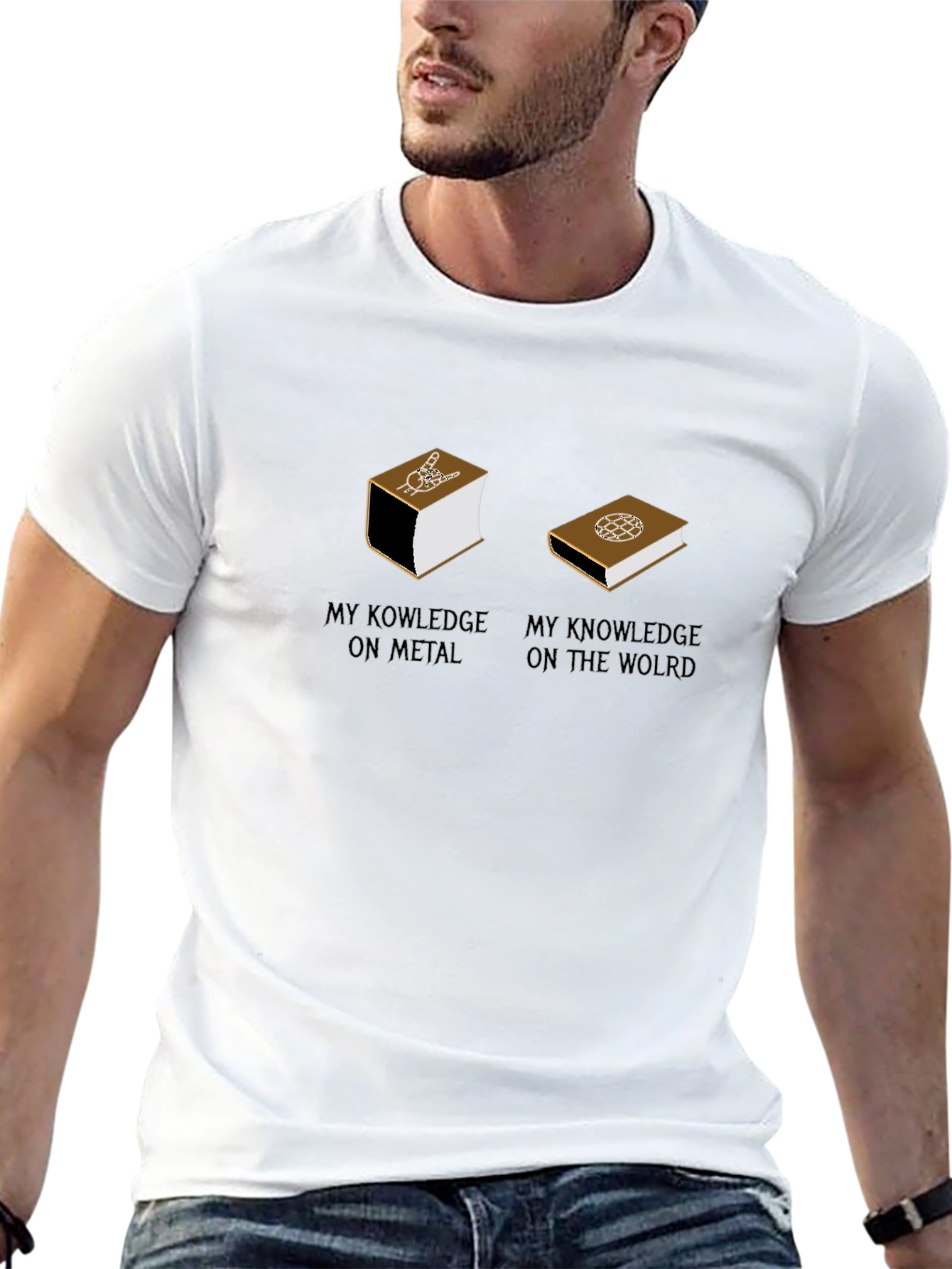 Humorous My Knowledge Graphic T-Shirt