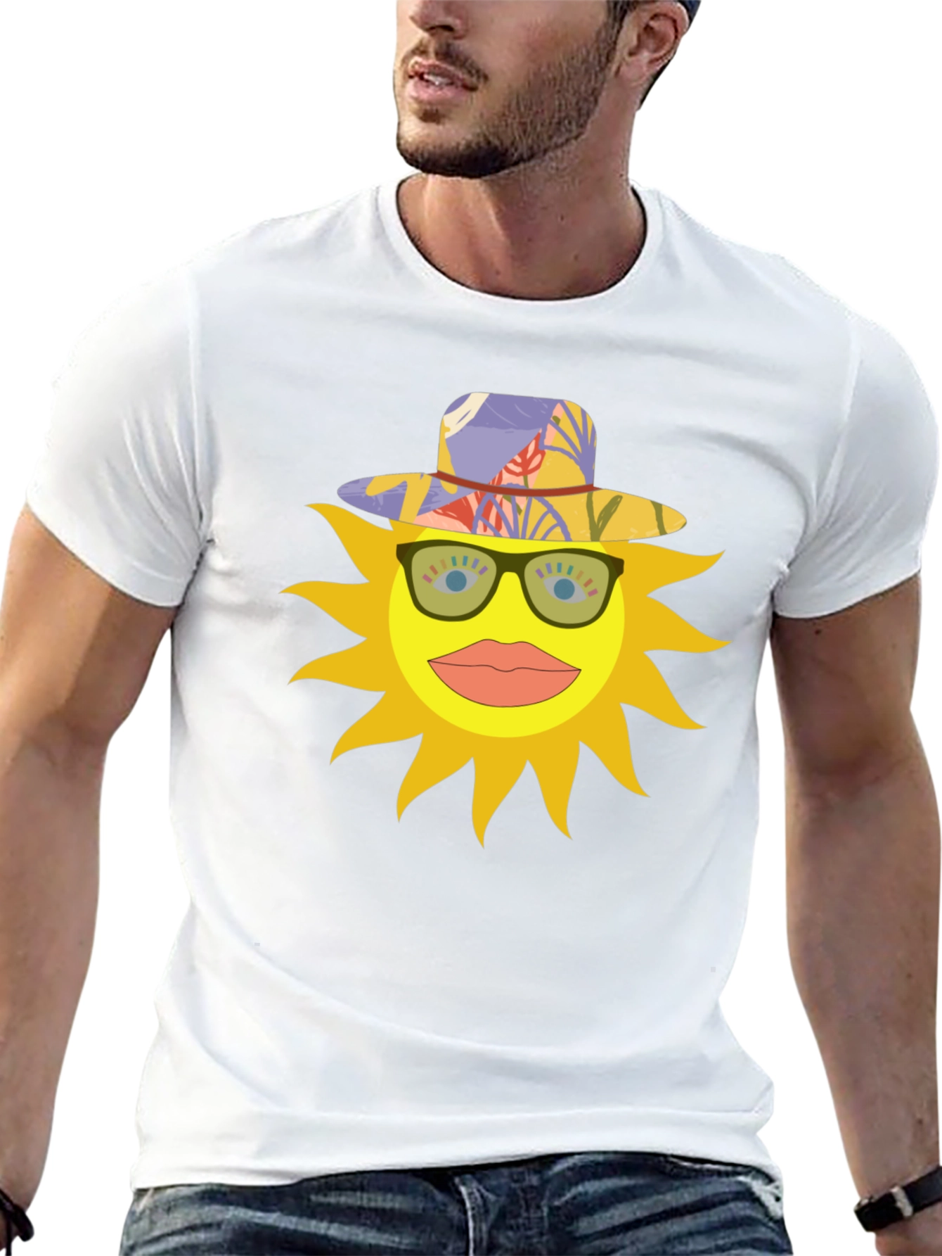 Funky Sun Graphic Tee