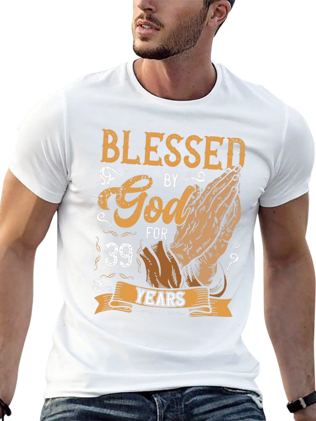 Blessed By God For 39 Years T-Shirt