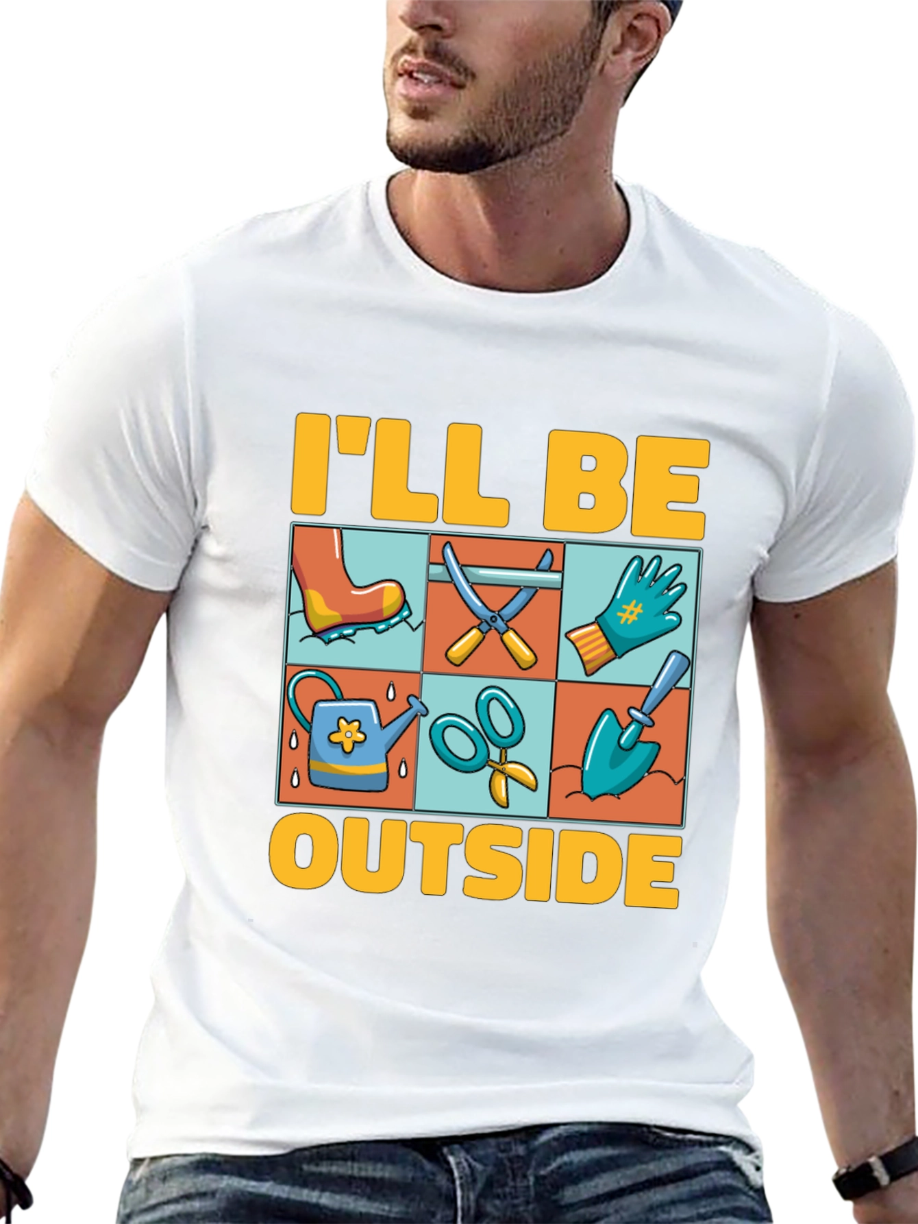 Gardening T-Shirt - Ill Be Outside
