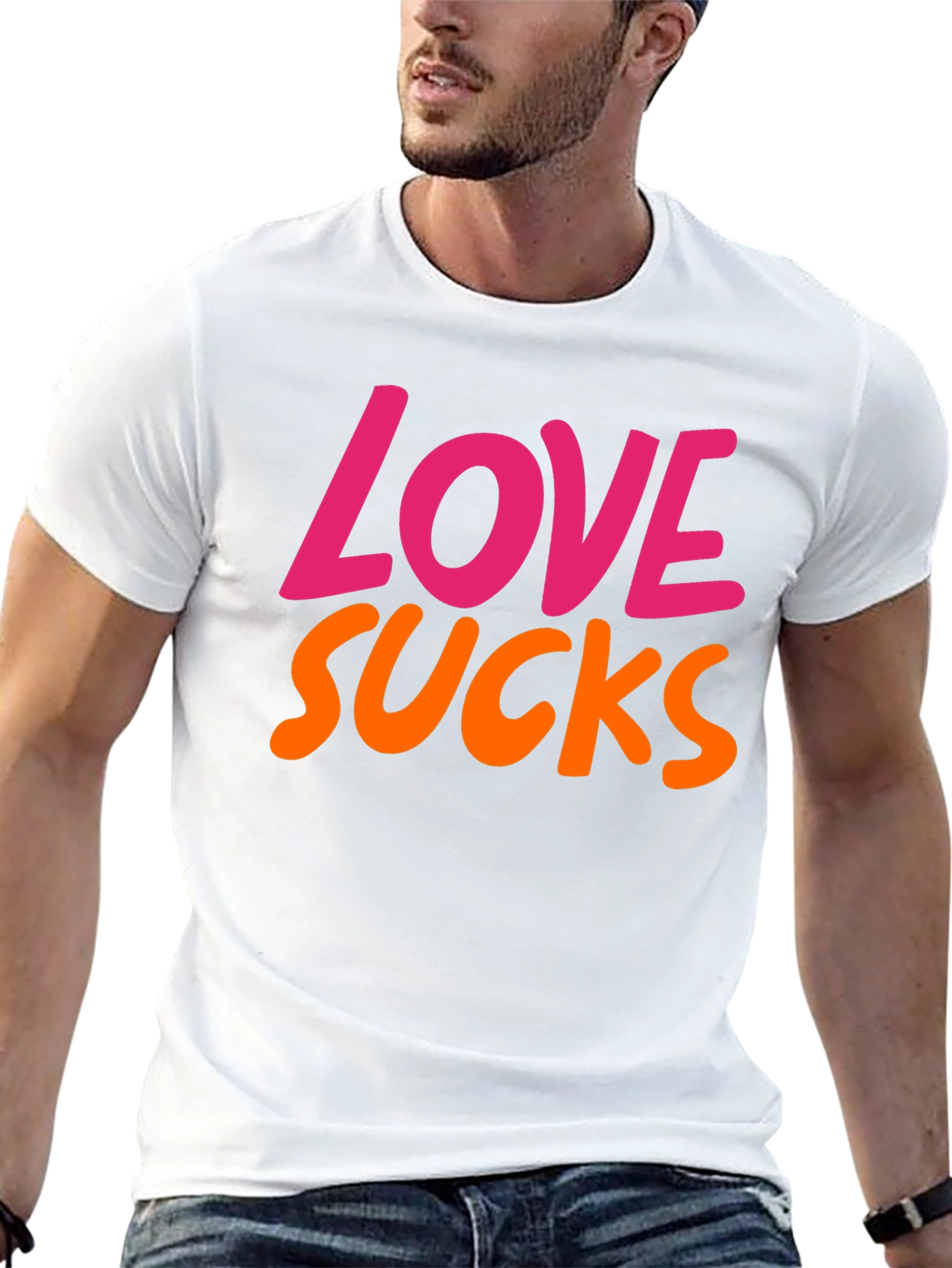 Love Sucks Graphic Tee - Black Unisex T-Shirt