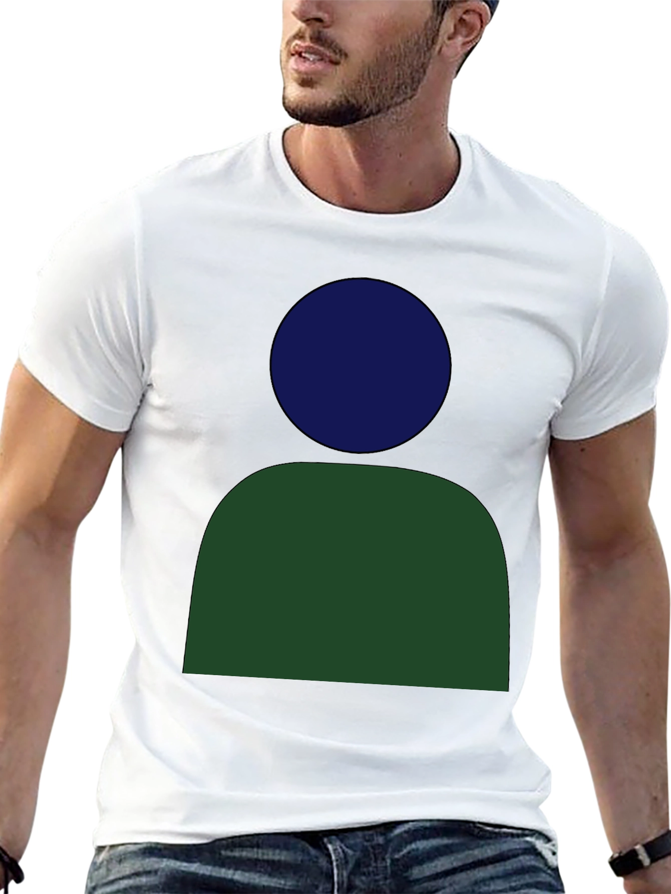 Abstract Graphic Tee - Modern Casual Style