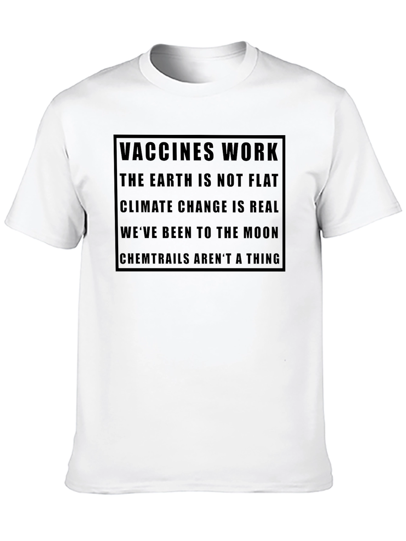 VACCINES WORK Statement Tee