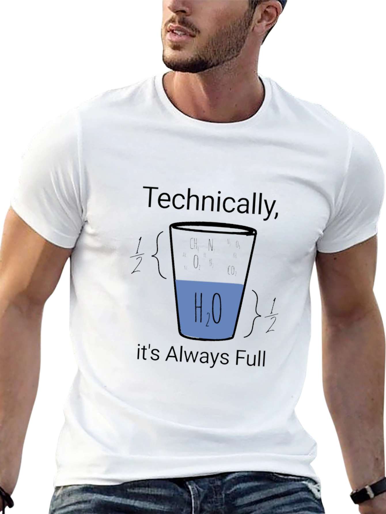 Technically Always Full Science T-Shirt