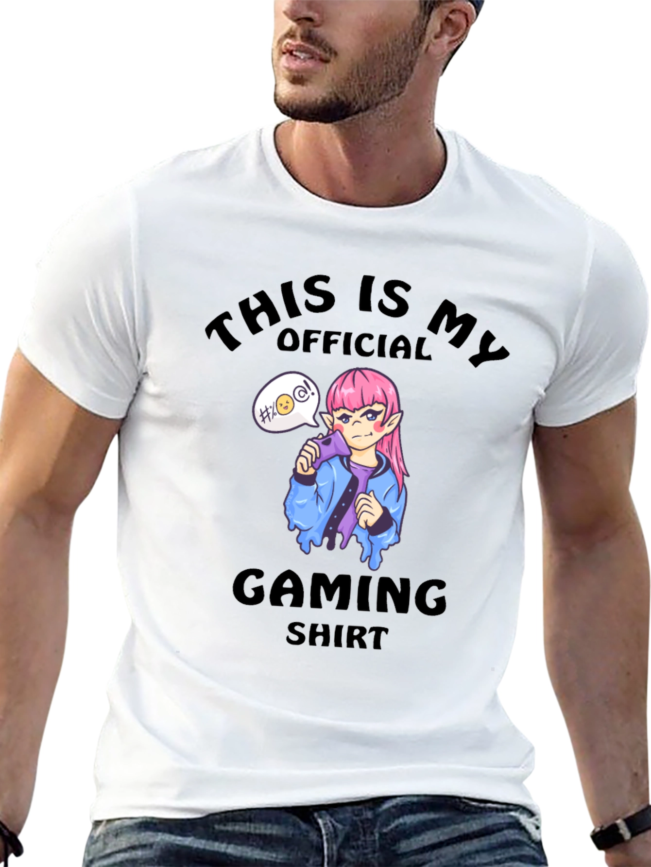 Official Gaming Shirt - Gamer Girl Design