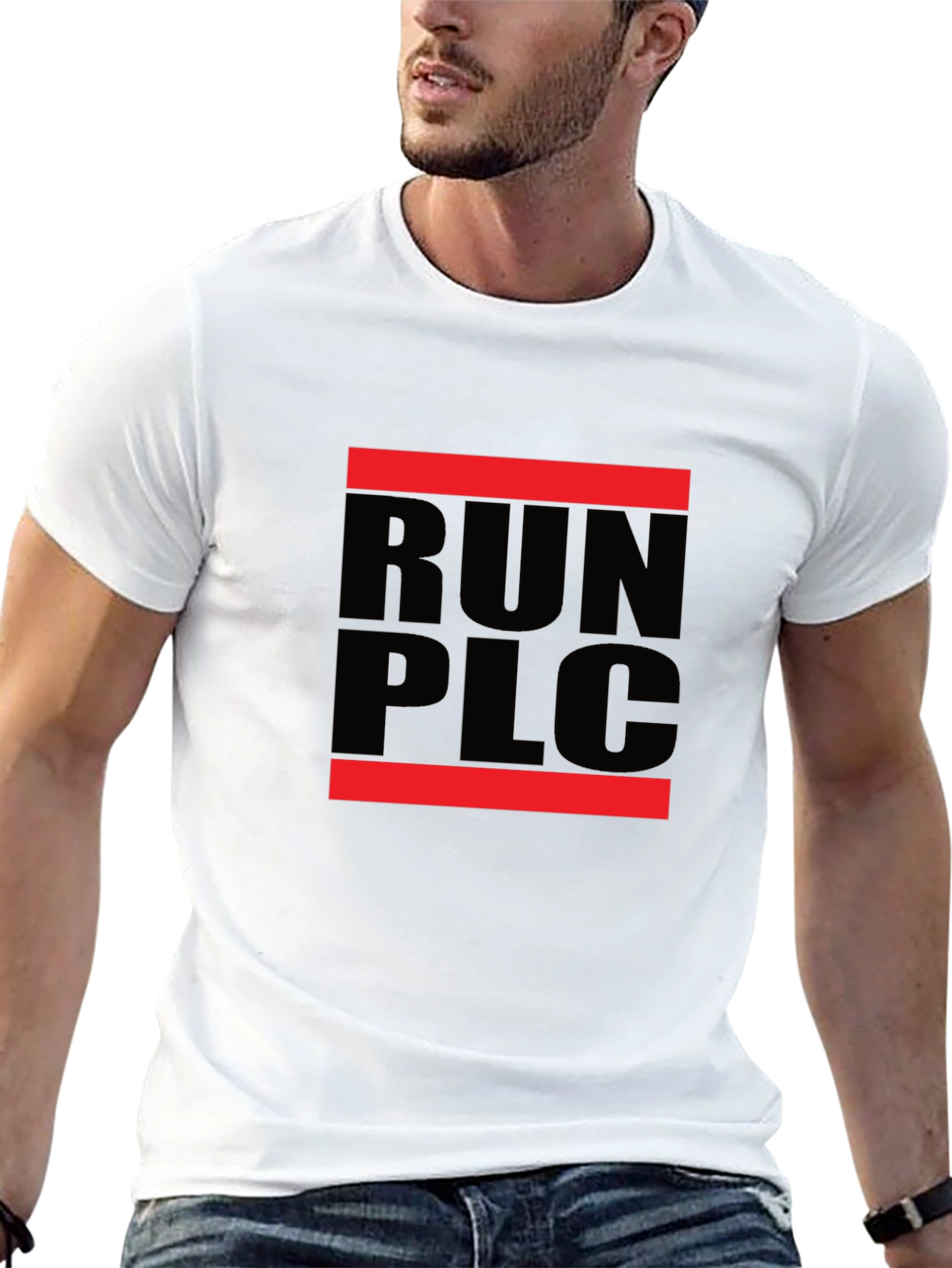 Run PLC Graphic Tee - Black