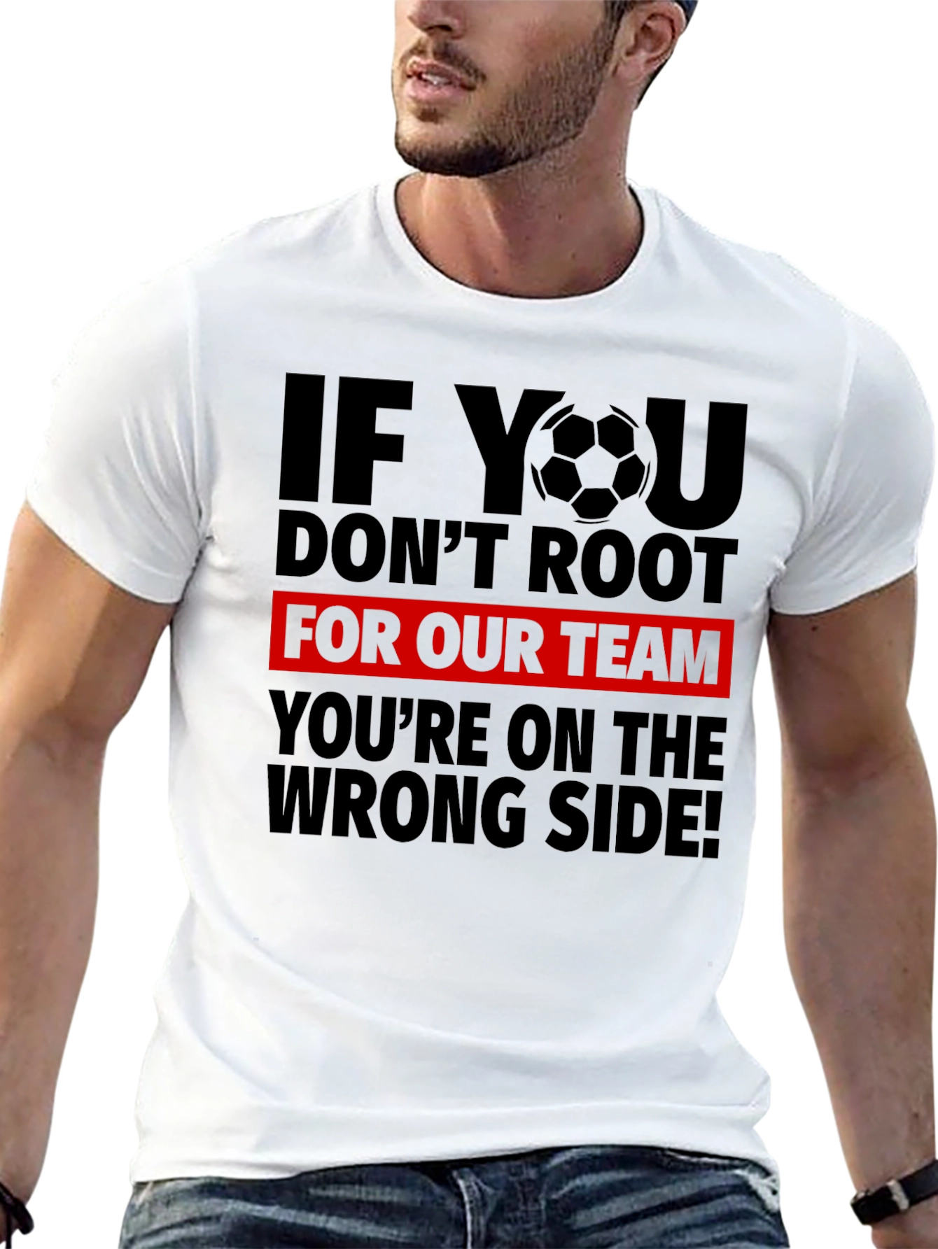Soccer Team T-Shirt: Root for Us!