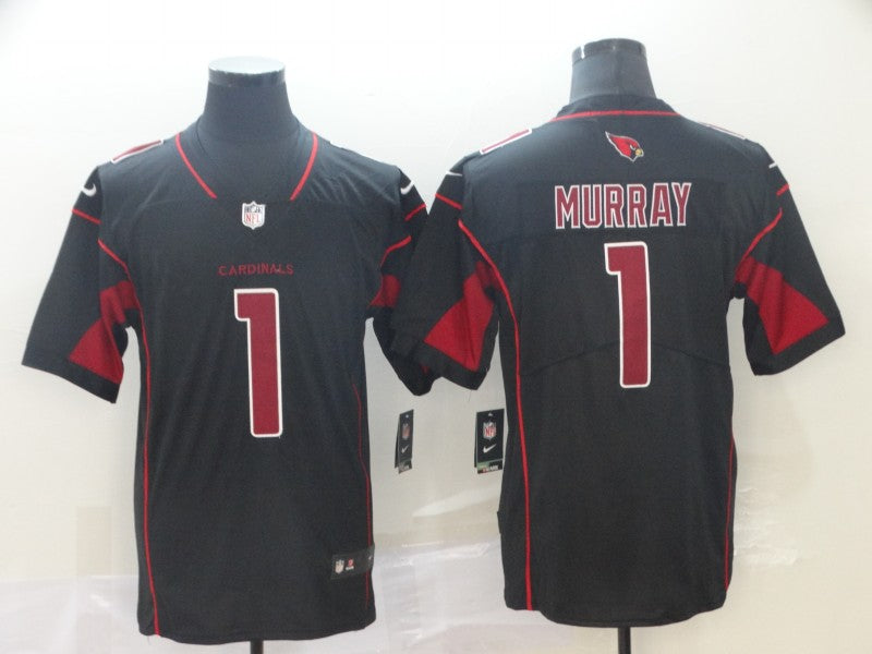 Men's Arizona Cardinals #1 Kyler Murray Black Alternate Game Jerseys
