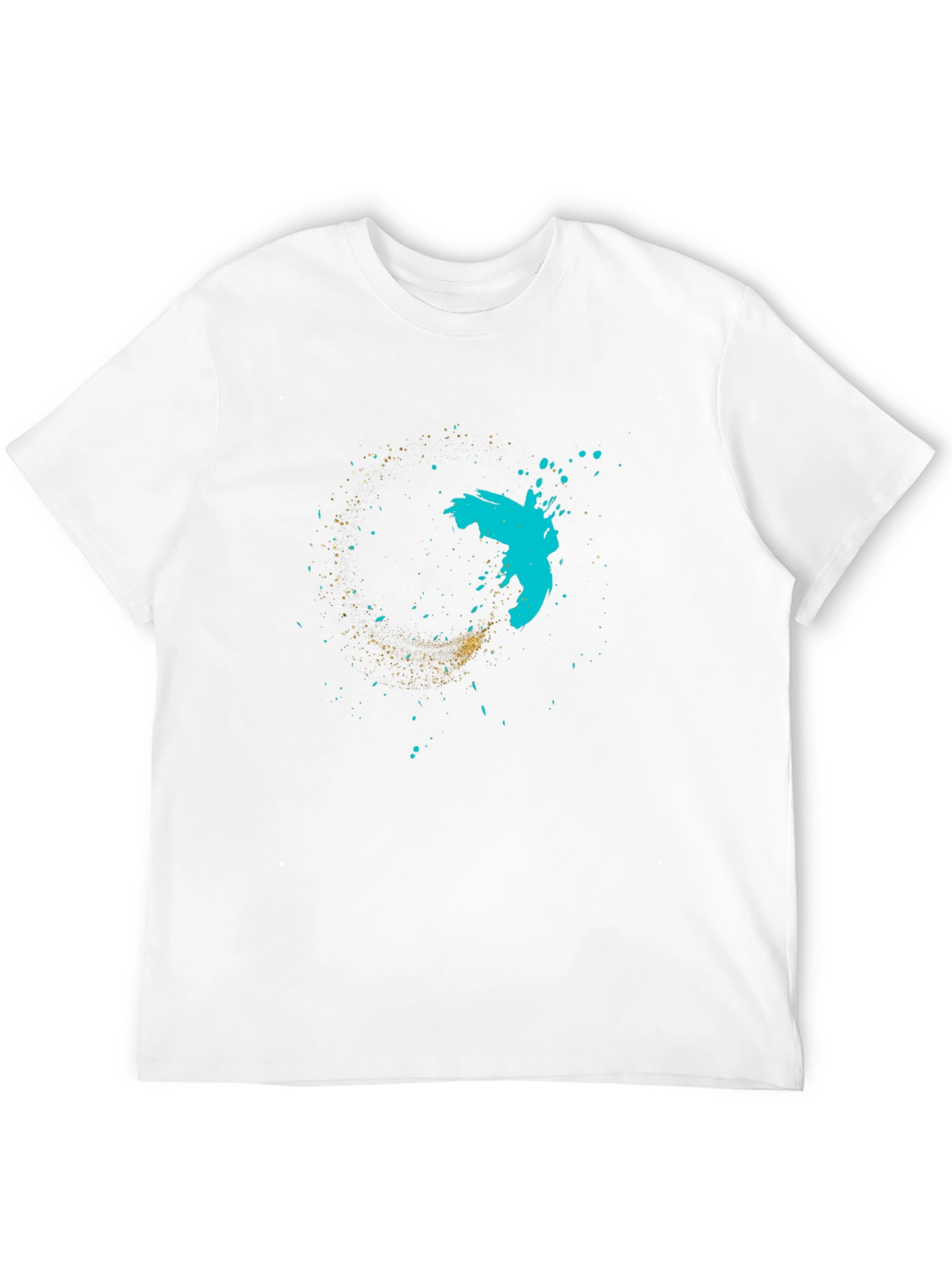 Abstract Art Black Tee