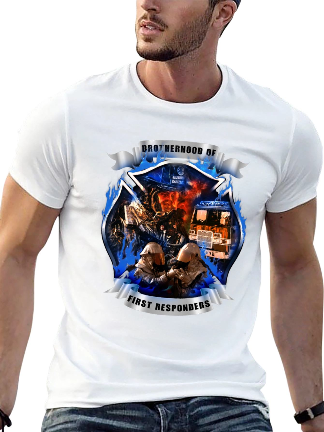 Brotherhood of First Responders Graphic T-Shirt