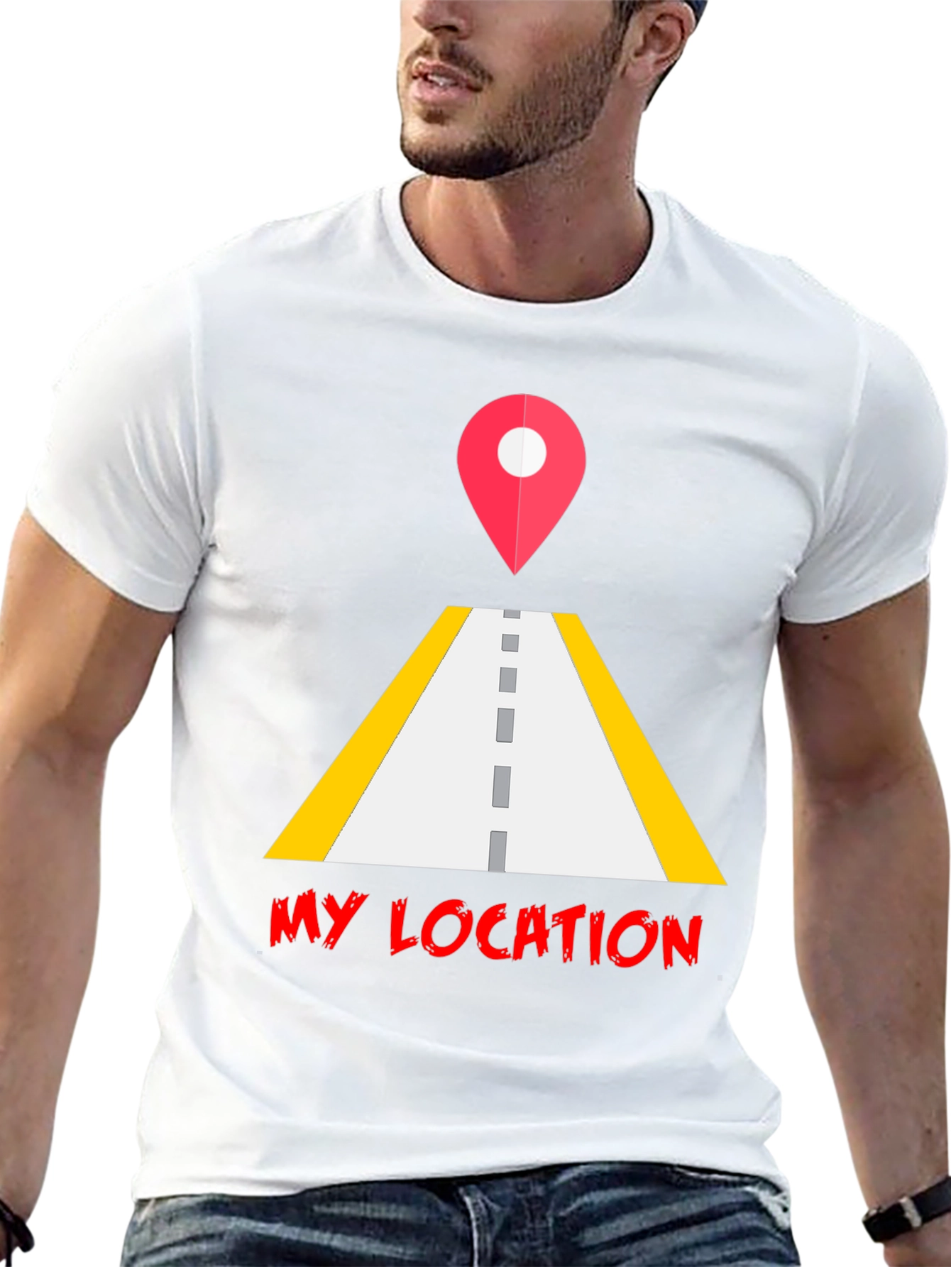 My Location Graphic T-Shirt